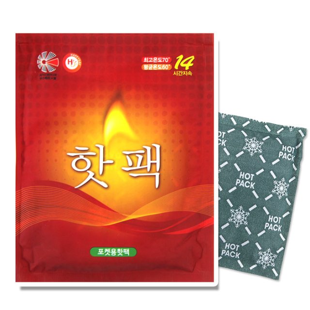 코멧 포켓형 손난로 핫팩 100g, 30개 이미지 2