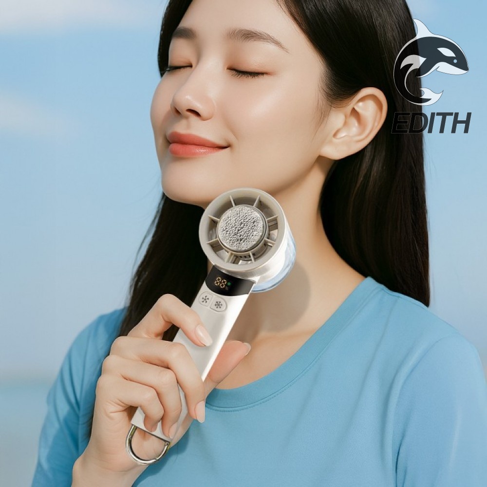 홈플래닛 3000mah 대용량 급속 냉각 손선풍기 이미지 5