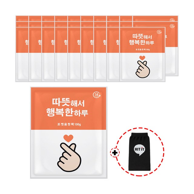 코멧 포켓형 손난로 핫팩 100g, 30개 이미지 3